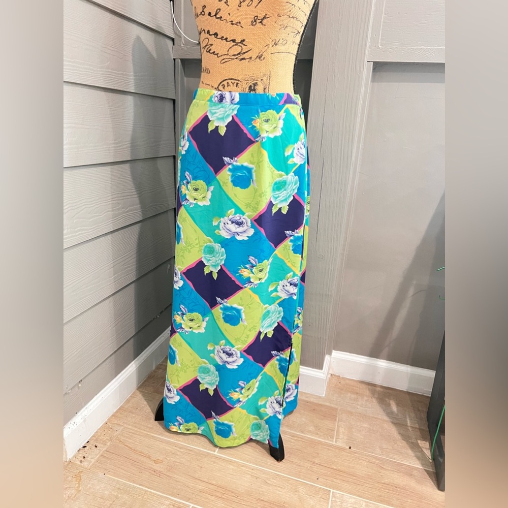 Notations Clothing Co. Floral Summer Spring Skirt size L